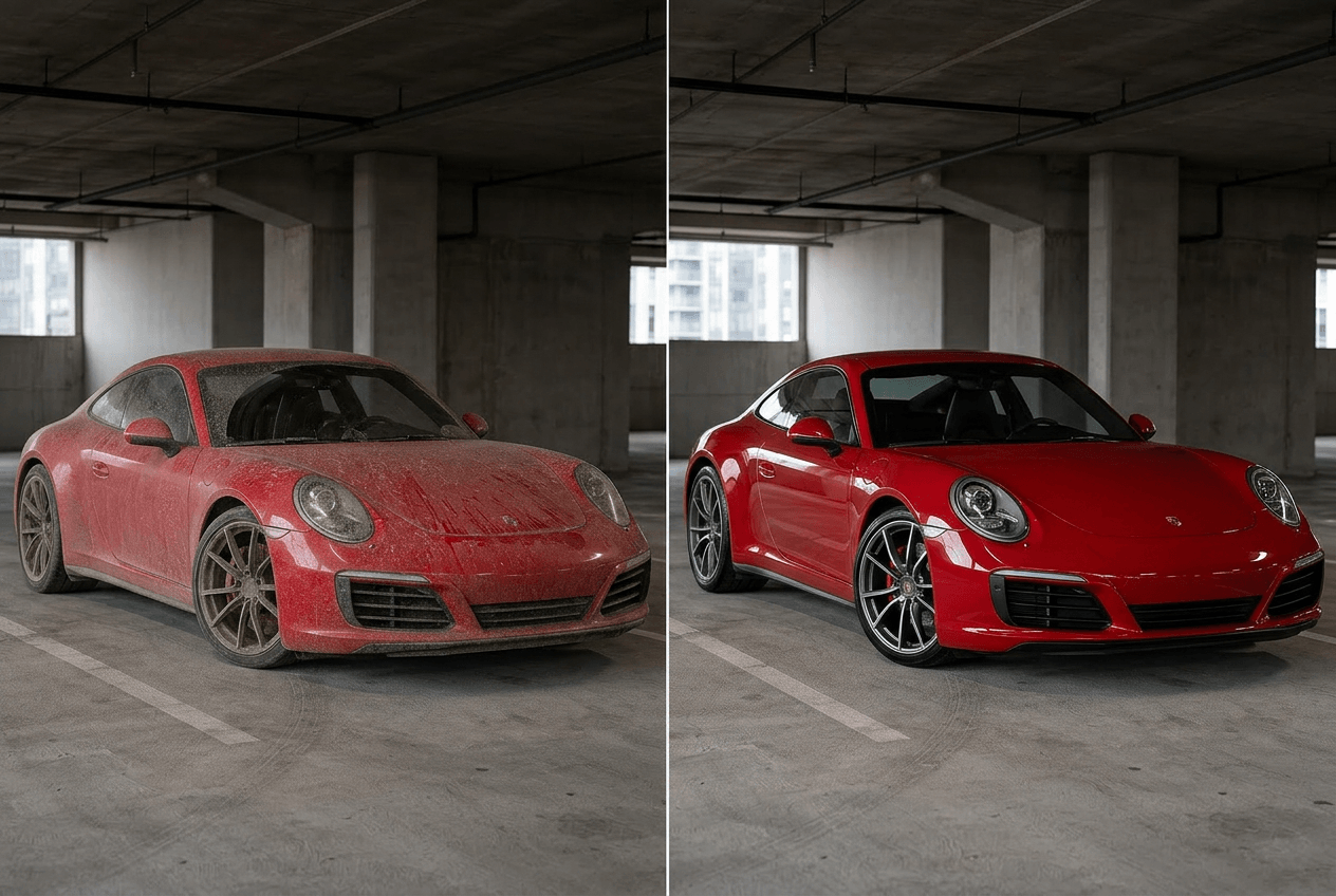 Porsche 911 — before