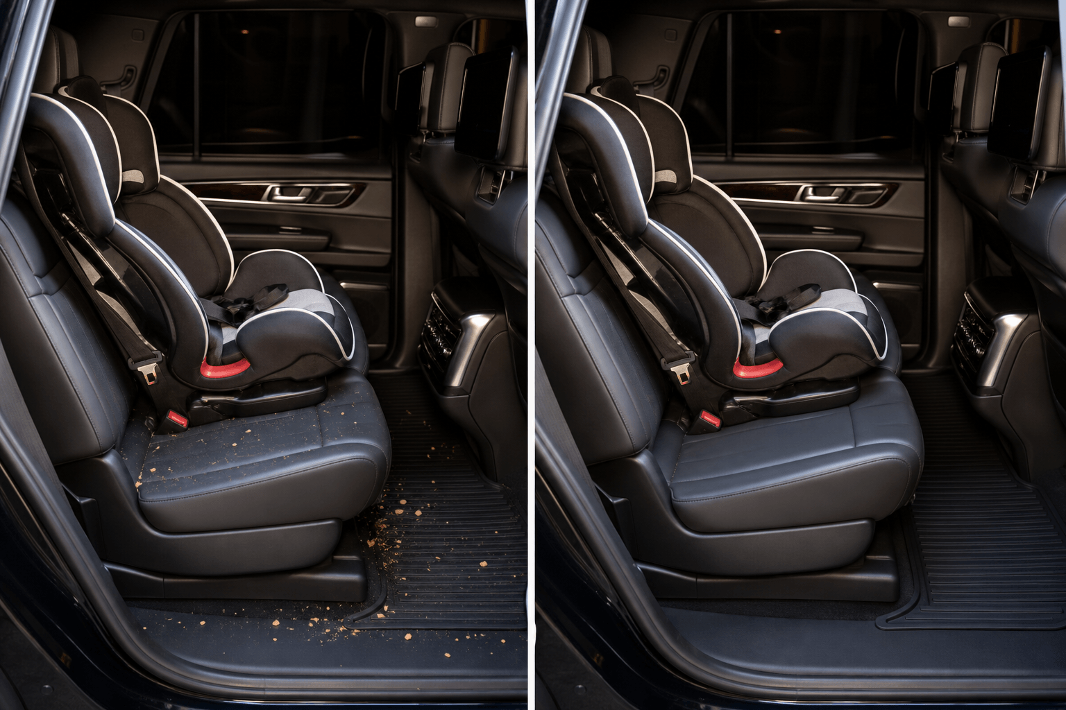 Cadillac Escalade interior — before